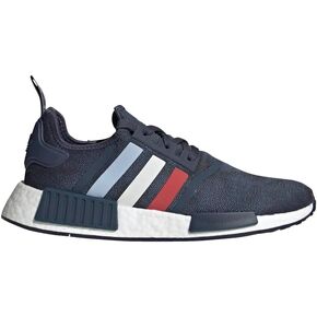 حذاء رياضي رجالي من adidas Originals NMD-R1 - إغلاق برباط - لسان وياقة مبطنان - تركيز علوي من النسيج زيتوني/أسود/ظل زيتوني 10 D - متوسط in Kuwait