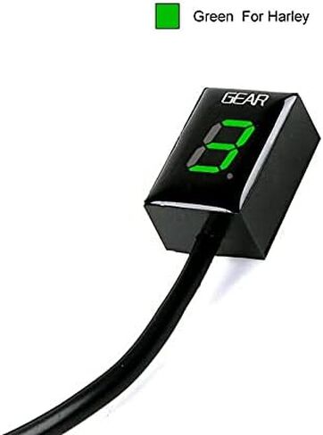 لـ Triumph Rocket III Roadster 2010-2014 / Trophy / SE 2012-2020 مؤشر ترس الدراجات النارية IP68 Meter Touch Control Meter (Red ، A) in Kuwait