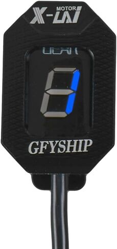 لـ Triumph Rocket III Roadster 2010-2014 / Trophy / SE 2012-2020 مؤشر ترس الدراجات النارية IP68 Meter Touch Control Meter (Red ، A) in Kuwait