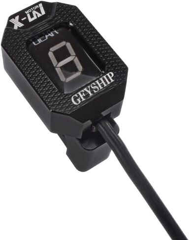 لـ Triumph Rocket III Roadster 2010-2014 / Trophy / SE 2012-2020 مؤشر ترس الدراجات النارية IP68 Meter Touch Control Meter (Red ، A) in Kuwait