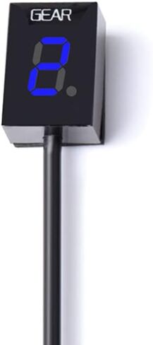 لـ Triumph Rocket III Roadster 2010-2014 / Trophy / SE 2012-2020 مؤشر ترس الدراجات النارية IP68 Meter Touch Control Meter (Red ، A) in Kuwait
