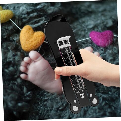 Kid's Foot Measuring Device Precise Children's Shoe Size Ruler 0-8 Years Toddler Foot Gauge Easy Read Measurement Scale in Saudi Arabia