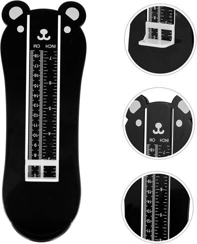 Kid's Foot Measuring Device Precise Children's Shoe Size Ruler 0-8 Years Toddler Foot Gauge Easy Read Measurement Scale in Saudi Arabia