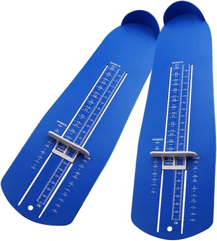 2Pcs Shoe Measuring Device for Accurate Foot Measurement Lightweight Household Foot Gauge for Adults Easy to Foot Sizer in Saudi Arabia