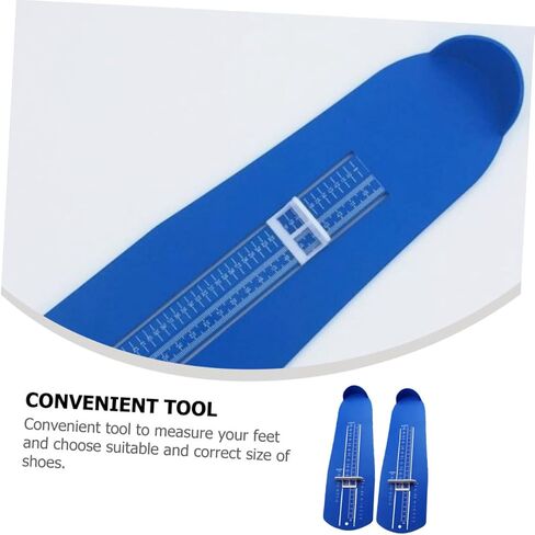 2Pcs Shoe Measuring Device for Accurate Foot Measurement Lightweight Household Foot Gauge for Adults Easy to Foot Sizer in Saudi Arabia