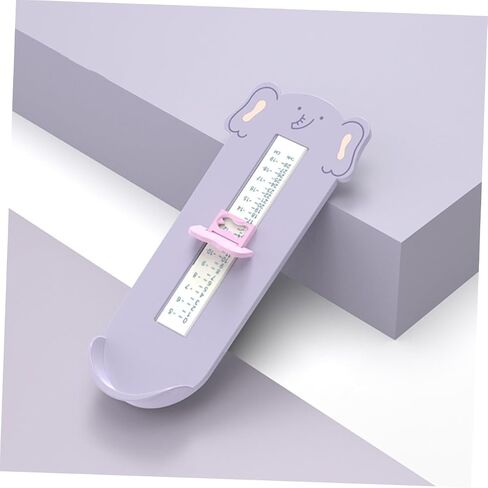 Boys and Girls Shoe Size Measurer 2-Piece Set Foot Measuring Device for Toddlers Accurate Infant Feet Sizer Tool for Baby Shoe Measurement Lightweight and Easy to Use in Saudi Arabia