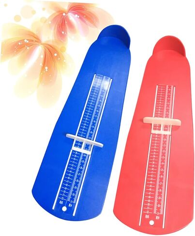 حاكم Sizer Universal Foot Foot للبالغين والأطفال الدقيق للأحذية قياس عرض الجهاز ومقياس الطول لقياس الأحذية في المنزل in Saudi Arabia