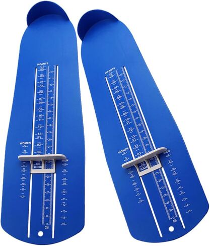 أجهزة قياس القدم 2pcs 2pcs دقة حاكم مقياس قدم الولايات المتحدة سهلة الاستخدام أداة قياس القدم للرجال والنساء متينة وخفيفة الوزن للاستخدام في المنزل in Kuwait