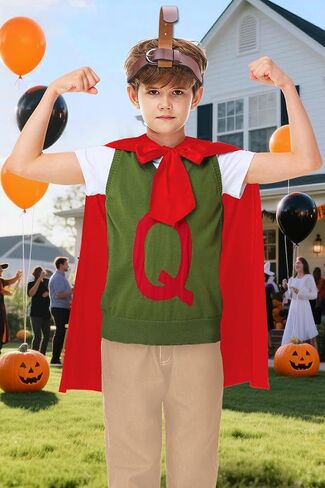 AOBUTE Boys Halloween Character Sweaters Vest Sleeveless Knitted Jumper 3-14 Years in Saudi Arabia