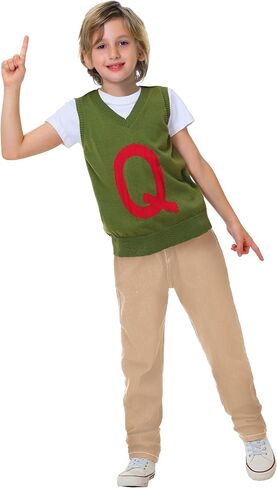 AOBUTE Boys Halloween Character Sweaters Vest Sleeveless Knitted Jumper 3-14 Years in Saudi Arabia