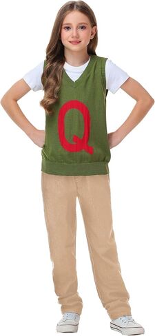 AOBUTE Boys Halloween Character Sweaters Vest Sleeveless Knitted Jumper 3-14 Years in Saudi Arabia