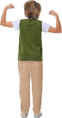 AOBUTE Boys Halloween Character Sweaters Vest Sleeveless Knitted Jumper 3-14 Years in Saudi Arabia