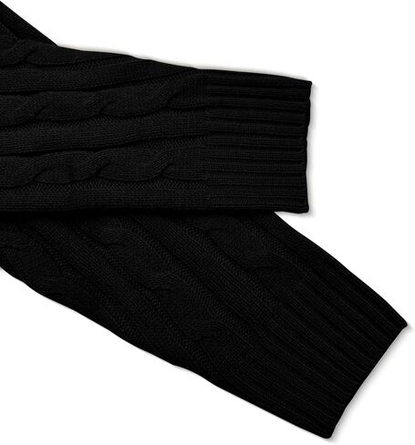 Girls' Sweaters Casual Long Sleeve Cable Knit Pullover Sweater Kids Fall Winter Crew Neck Jumper Top in Saudi Arabia