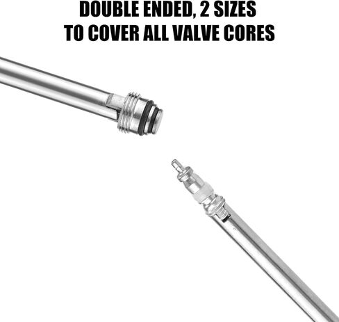 Tire Stem Repair Kit, Including Wrench Tool Copper Valve Core Copper Nickel-Plated Valve Core & Plastic Caps for Car Bike RV Truck HVAC AC Repair Installer in Saudi Arabia