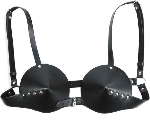 النساء القابل للتعديل بروش الشوكة بوكي بانك برا برا Catmoman Costmy Catman Bullet Cup Cup Bra Harness in Kuwait