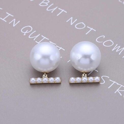 أذن أذن لؤلؤة خمر أقراط بوهو بيرل أقراط اللؤلؤة البار الأقراط in Kuwait