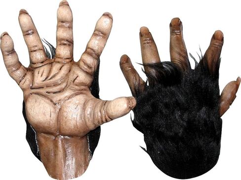 Brown Chimp Hands Costume Gloves in Saudi Arabia