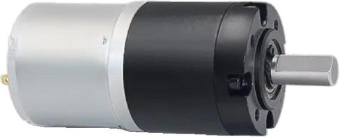 36GP-3530 Micro Planetary Gear Motor DC ، 12V-24V ، Black and Silver ، Brustrruction ، عزم الدوران العالي 50 كجم ، دوران للأمام والعكس ، محرك مصقول مع علبة التروس المعدنية الكاملة (22 دورة في الدقيقة 24 فولت) in Saudi Arabia