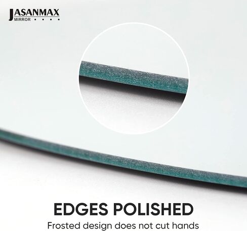 12Pcs 12inch Round Mirror Plates, Edges Polished, Round Mirrors for Centerpieces in Saudi Arabia