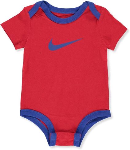 Nike Baby Bodysuits Set 3-Pack (Black/White/Grey, 3 Months) in Kuwait