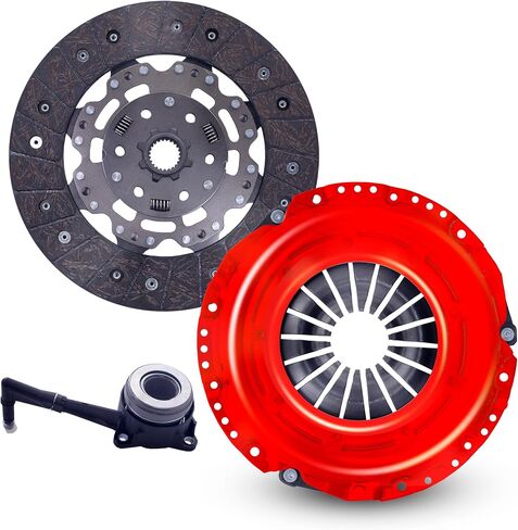 مجموعة القابض مع مرحلة العبيد 2 متوافقة مع Beetle EOS Golf Jetta Jetta Gli Base TDI Fender S Line Highline 2008-2014 2.0L L4 GAS DOHC Charged (02-056RRS) in Kuwait