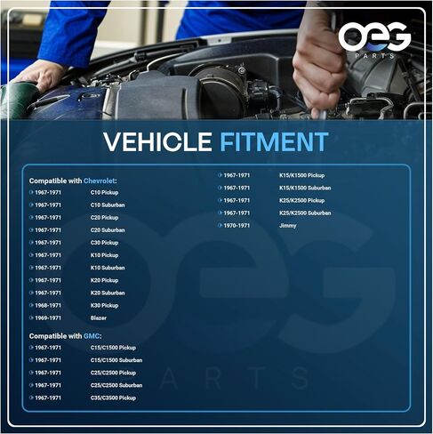 OEG Parts New Front Driver Side Left LH Manual Window Regulator Compatible with Chevy Blazer 69-71, C10 C20 C30 K10 K20 K30 Pickup C10 C20 K10 K20 Suburban 67-71, GMC Jimmy 70-71, 3887981 752-140 in Saudi Arabia