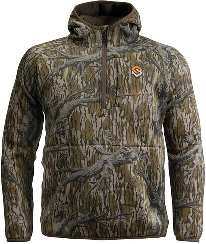 ScentLok Men’s Midweight Ridge Hunting Hoodie – Scent Control with Carbon Alloy, Fleece Lining, Built-In Gaiter & DWR Finish in Saudi Arabia