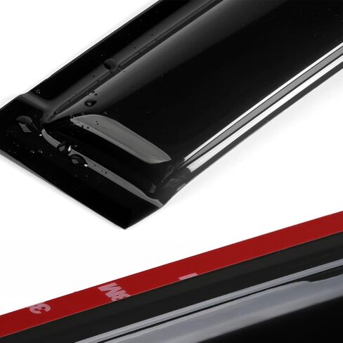 Side Car Window Visor Rain Guards Vent Deflectors for 2016-2022 Honda Civic Sedan, 4-Door Front Rear Sun Shades Window Vent Smoke 4pcs in Kuwait