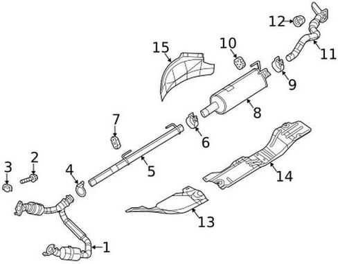 Mopar 6807 1676AA, Turbocharger Gasket in Saudi Arabia