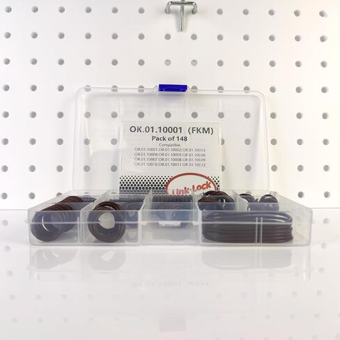 148pcs fkm viton ok.01.10001 خط أنابيب توربيني أو خط أنابيب O-Ring Kit 11537634204 1153853284 11611406747 07119907330 13541307380 لـ BMW N13 B38 B48 B47 B46 B46 N74 S58 N20/N26/S62/S55/S38/S63 in Kuwait