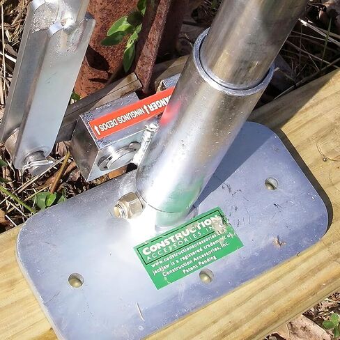 JACKJAW 300 U-Channel Sign Post Puller - Fast, Easy & Safe Removal for U-Channel Sign Posts, T Posts, and Ground Rods Ideal for Road Signs and More. in Saudi Arabia