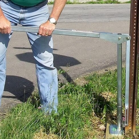 JACKJAW 300 U-Channel Sign Post Puller - Fast, Easy & Safe Removal for U-Channel Sign Posts, T Posts, and Ground Rods Ideal for Road Signs and More. in Saudi Arabia