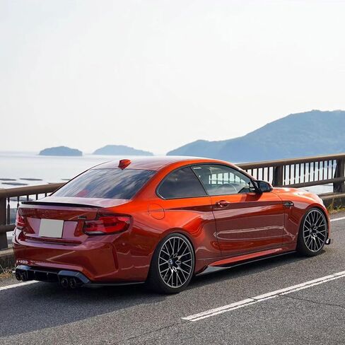 تنورة جانبية متوافقة مع BMW F22 230i M2 F87 2014-2021 (Gloss Black) in Saudi Arabia