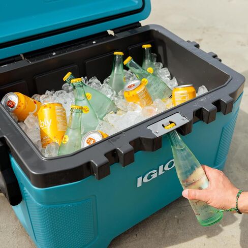 Igloo 52 Qt Trailmate Wheeled Cooler Modern Blue in Saudi Arabia
