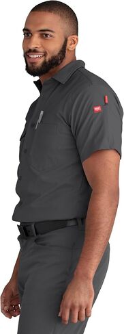 Red Kap Men's Cooling Short Sleeve Work Shirt in Kuwait