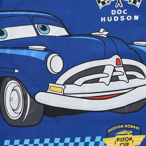 سيارات ديزني Lightning McQueen Boys 3 قميص طويل الأكمام للطفل والأطفال الكبار in Saudi Arabia