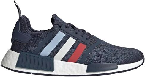 حذاء رياضي رجالي من adidas Originals NMD-R1 - إغلاق برباط - لسان وياقة مبطنان - تركيز علوي من النسيج زيتوني/أسود/ظل زيتوني 10 D - متوسط in Kuwait