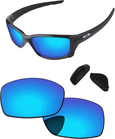 Replacement Lenses for Oakley Straightlink OO9331 61mm/Straightlink Asian Fit OO9336 61mm Sunglass in Saudi Arabia