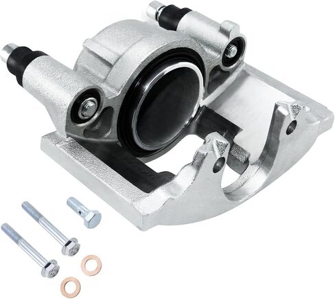 Front Right Brake Caliper without Bracket 184299 Replace for 1995-2000 Chevy Tahoe, 1988-1999 C1500 K1500, 1994-1999 Dodge Ram 1500 Pickup, 1988-1999 GMC C1500 K1500: Rear Drum Brake, FRC4417N in Kuwait