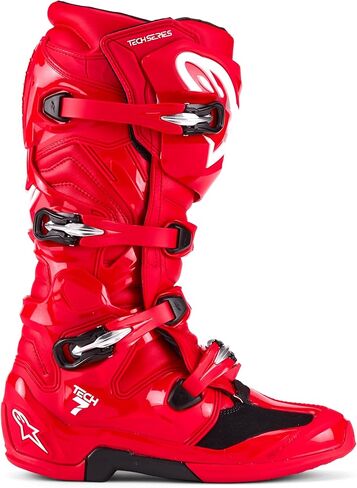 Alpinestars-Tech 7 Boots Bright Red 11 (2012025-3010-11) in Saudi Arabia