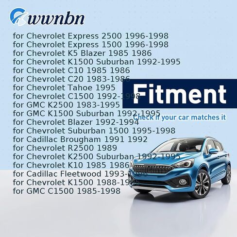 خلفية خلفية خلفية يمين تبادل الفرامل لفرامل شيفروليه C1500 ، Tahoe ، Blazer 1992 1993 1994 1995 1996 1997 1998 for Cadillac Brougham ، Fleetwood 1991 1992 1994 1995-1996 2x in Saudi Arabia