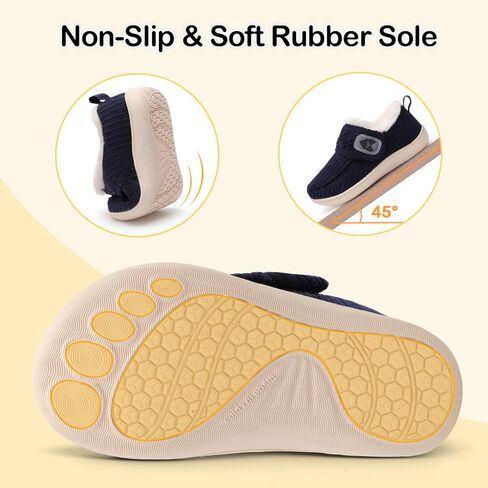 Centipede Demon Toddler Winter Shoes Rubber Boles Toddler Slippers Fuzzy Kids House Shoes Boys Girls Buots for Indoor Outdoor Outdoor in Kuwait
