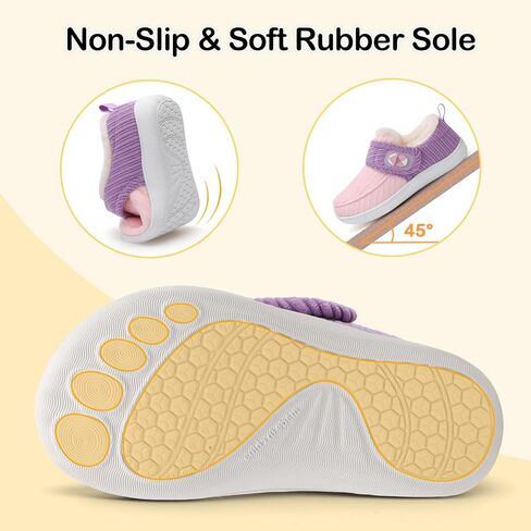 Centipede Demon Toddler Winter Shoes Rubber Boles Toddler Slippers Fuzzy Kids House Shoes Boys Girls Buots for Indoor Outdoor Outdoor in Kuwait