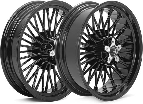 Tofr 16x3.5 16x5.5 Gloss Black Front Rims Rims 36 Fat Sbokes بدون أنابيب لـ Harley Dyna Fat Bob FxDF 2008-2017 2009 2010 2011 2013 2014 2015 2015 2015 in Saudi Arabia