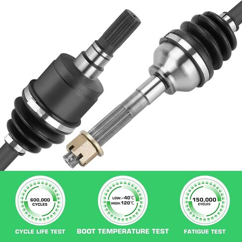 Youxmoto Front Left/Right CV Axle Fit for Kubota RTV 900 04-11/ RTV 1100 2007-2013/ RTV 1140CPX 2011-2016, 4340 Chromoly Steel CV Axle Drive Shaft, For K7561-15310, K7561-15313 in Saudi Arabia
