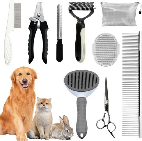 Ultimate Dog Grooming Brush Shedding Kit in Kuwait