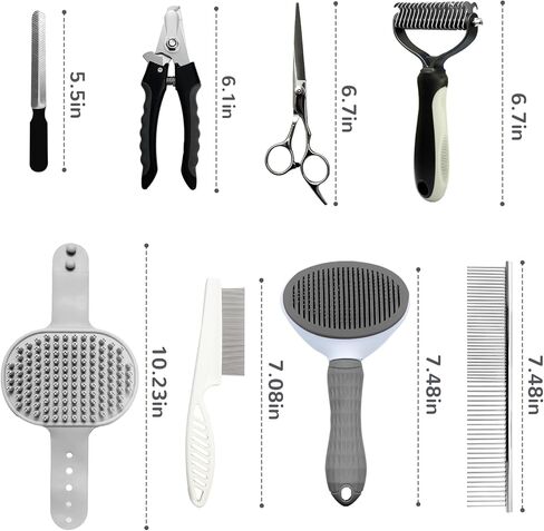 Ultimate Dog Grooming Brush Shedding Kit in Kuwait