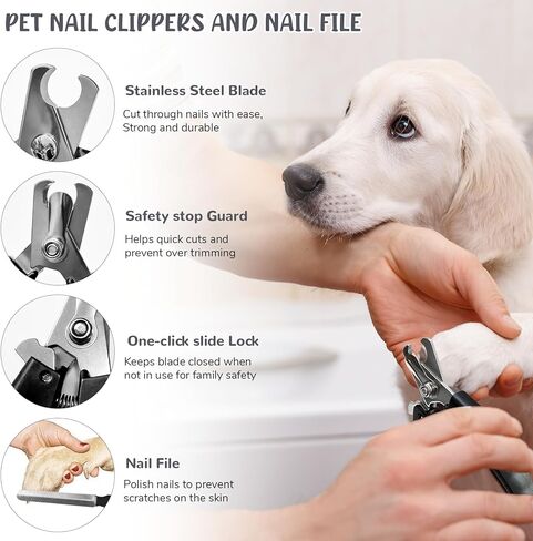 Ultimate Dog Grooming Brush Shedding Kit in Kuwait