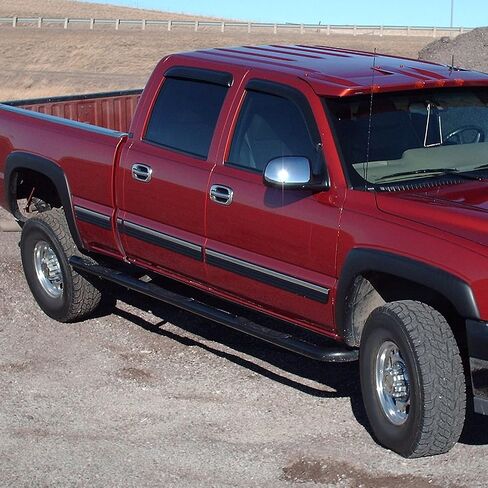 Spec-D Tuning 4PC Front + Rear Factory Style Fender Flares Compatible with 1999-2006 Chevrolet Silverado in Saudi Arabia