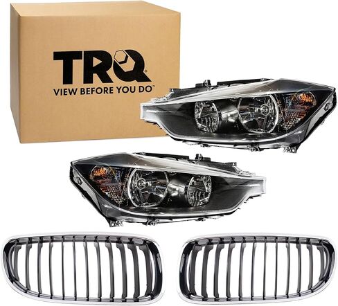 TRQ Lighting Kit Driver & Passenger Side BM1200231 BM1200232 BM2502169 BM2503169 Compatible with 2012-2015 BMW 328i 335i 2013-2014 ActiveHybrid 3 in Saudi Arabia